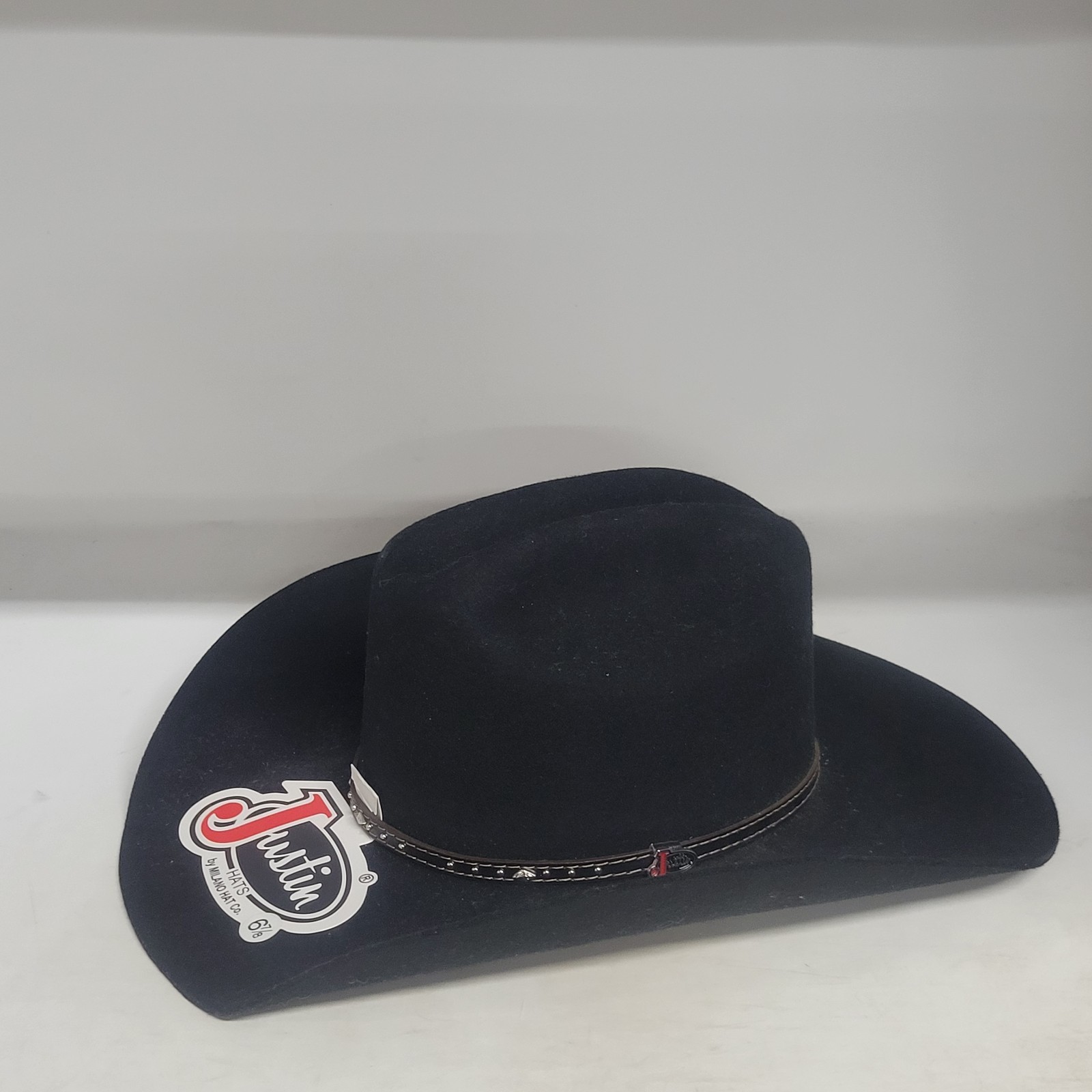 Justin 2x Hills Wool Black Mens Size 7/8