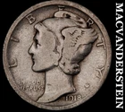 1918 Mercury Dime- Silver- Scarce Better Date No Reserve #J3509