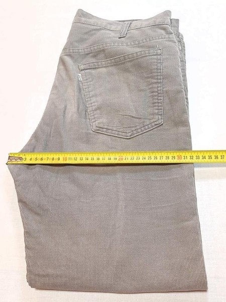 Women Levi's Jeans Grey Velvet 34 / XXL