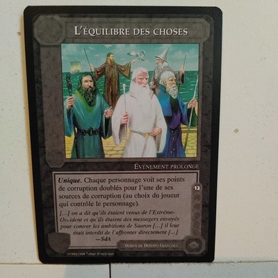 MECCG LIMITED FRENCH --- L'EQUILIBRE DES CHOSES --- NM / MINT