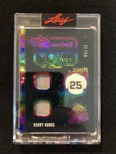 2025 Leaf Seasons In The Sun #BL-3 Barry Bonds Baseball Lore Relic /12