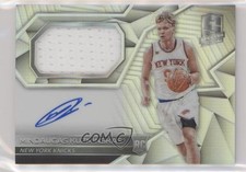 2016-17 Panini Spectra Rookie Jersey 244/300 Mindaugas Kuzminskas #143 Auto s6i