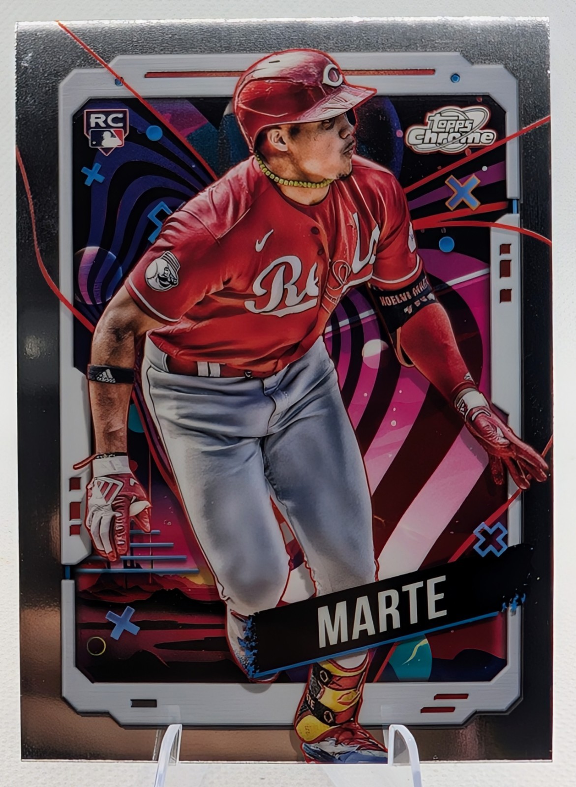2024 Topps Cosmic Chrome #16 Noelvi Marte RC