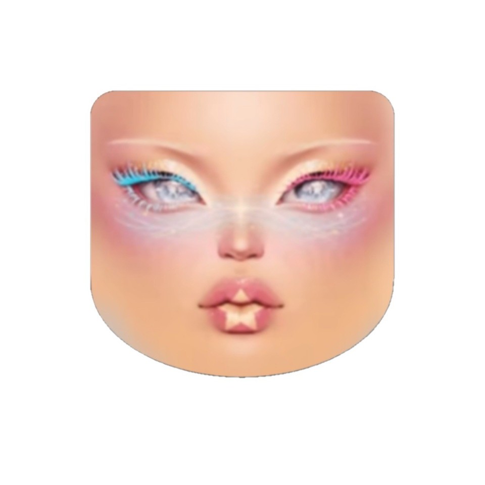 Dress to Impress DTI Stardust Softie Series 1 DLC *UNIQUE FACE* RARE ...