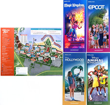 2026 Disney World Polynesian Village Resort Map DVC+ 4 Theme Park Guide Maps New