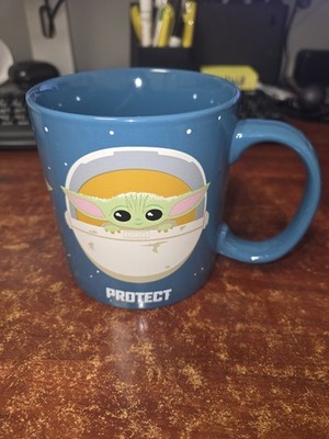  Star Wars Mandalorian Baby Yoda 20oz Mug The Child, Snack Attack & Protect