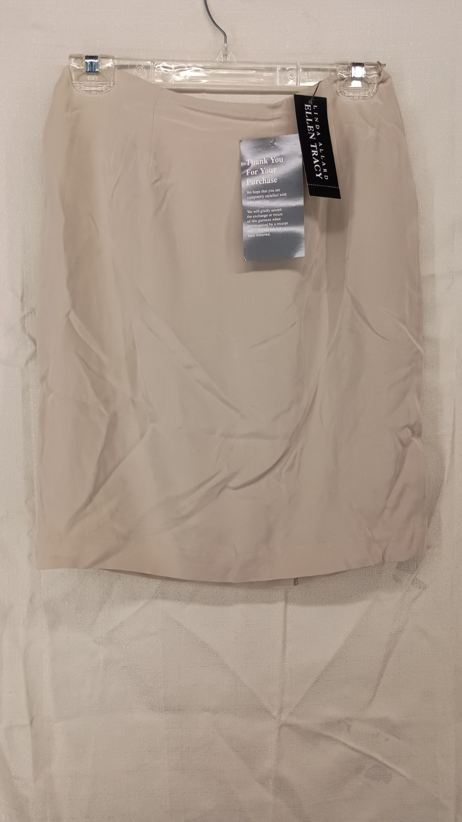 Linda Allard for Ellen Tracy Driftwood skirt Petite SIZE 8 NWT MSRP $165