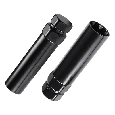 7 Spline Lug Key 6 Spline Lug Socket Removal Tool, 2 PCS Dual Hex Drive8840