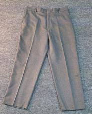 Levi's Action Slacks Men's Size 36x29 Grey Flat Front Pants