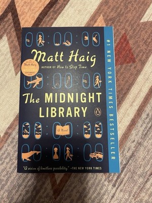 Midnight Library by Matt Haig Trade Paperback Penguin Fiction Midnight World Se 
