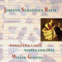 Bach / Gerwig - Works For Lute: Original & Transcription [New Cd]