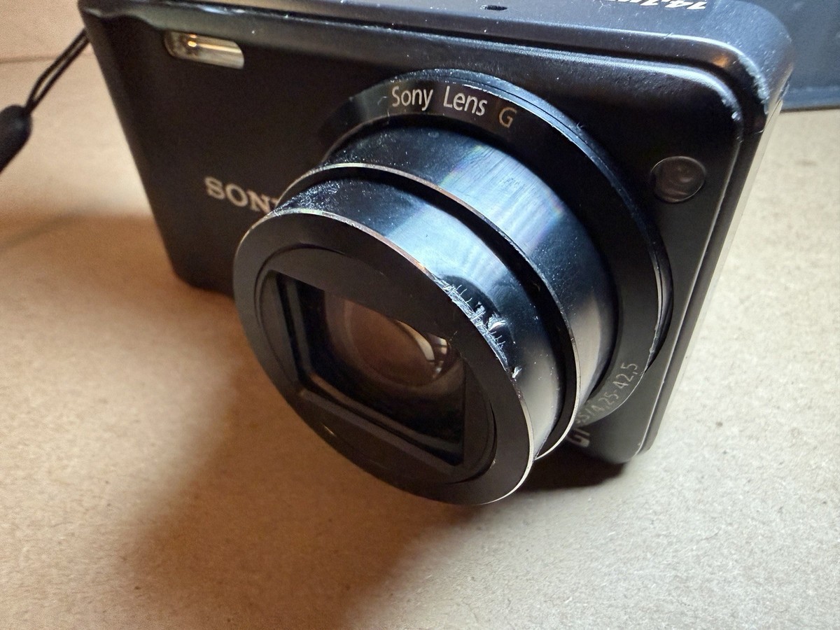 Sony Cyber-shot DSC-H55 14.1MP Digital Camera - Black for sale