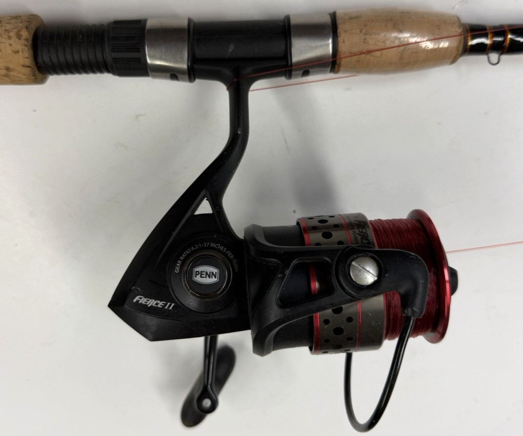 Penn Fierce II 4000 Spinning Reel- 3 inch per turn, Ratio 5.2-1