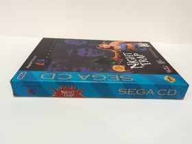 Night Trap (Sega CD, 1992) Authentic Blue Box Complete and tested, with reg.