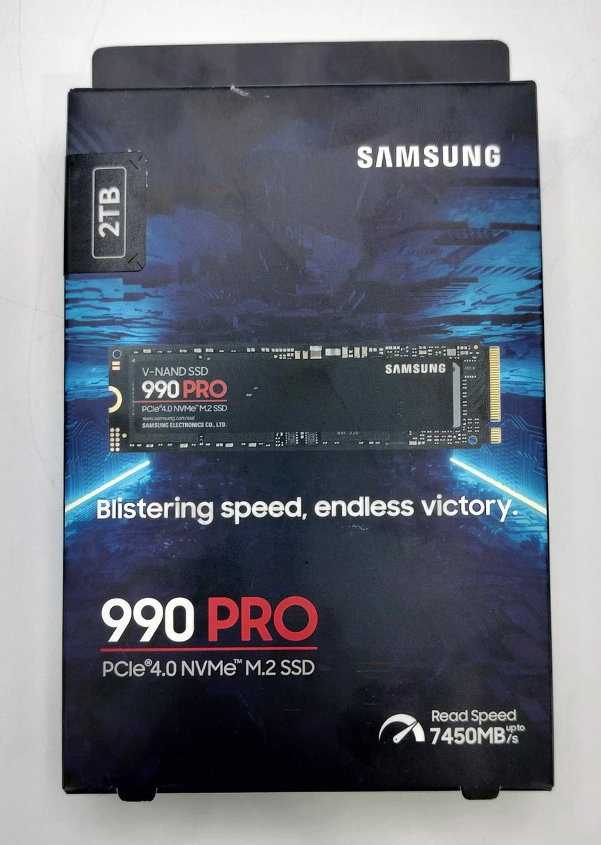 Buy Samsung 2280mm 990 Pro 2TB PCIe 4.0 NVMe M.2 SSD MZ-V9P2T0
