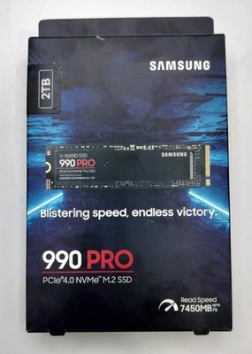 Samsung 990 PRO 2TB M.2 NVME PCIE 4.0 x 4 V-NAND Internal SSD MZ-V9P2T0B/AM