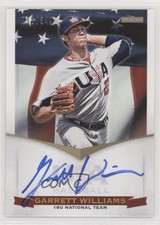 2012 USA Baseball National Team 18U Signatures 19/349 Garrett Williams Auto 3z8