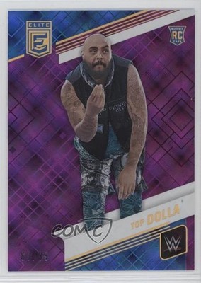 2023 Panini Donruss Elite WWE Purple 63/99 Top Dolla #23 Rookie RC g7c