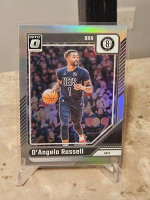 2024-25 Panini Donruss Optic Basketball D'Angelo Russell #123 Silver Holo Prizm