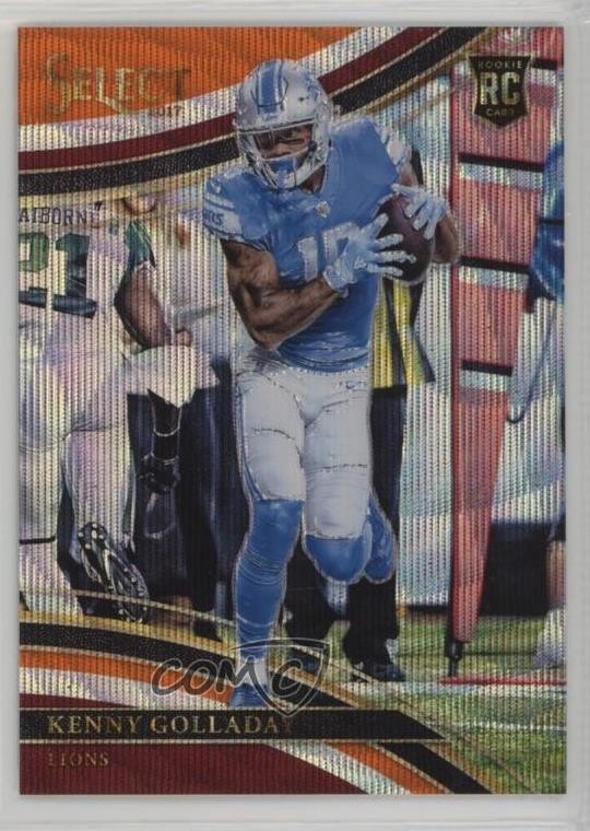 2017 Panini Select Field Level Tri-Color Prizm /99 Kenny Golladay #252 07rd