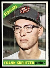 1966 Topps #211 Frank Kreutzer