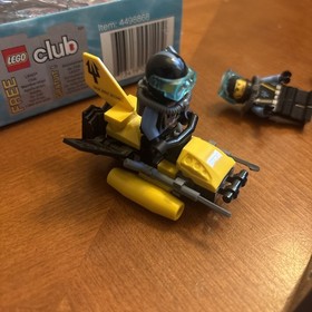 Rare Lego Aqua Raiders Angler Ambush! Set 7771 w/ Minifigures & Manual