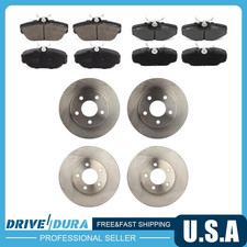 Front Rear Disc Brake Pad Set Disc Brake Rotor Fits 1994-2000 Ford Taurus Front Rear Disc Brake Pad Set Disc Brake Rotor Fits 1994-2000 Ford Taurus