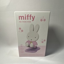 Miffy Pink White Cartoon Phone Stand Height Angle Adjustable Ergonomic Design