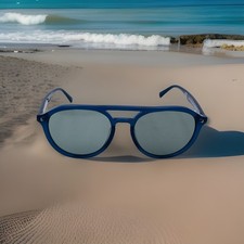 Locman Glasses Made In Italy Aviator 041BL/89 Resin Highly Discounted New