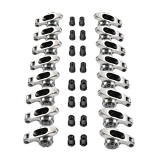 For Big Block Chevy 454 1.7 Ratio 7/16" Stud Stainless Steel Roller Rocker Arms
