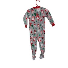 Carters Baby 24 Months Santa Footie PJs  bundle of 3 baby 24 months one piece