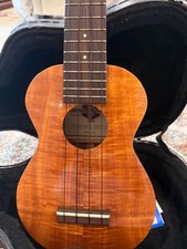 Kamaka HF-1 Soprano Ukulele Koa Wood Excellent Condition Verification