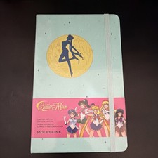Moleskine Sailor Moon Limited Edition Notebook 13x21cm Light Blue Pink