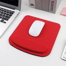 Solid color computer office hand wrist pad, comfortable mouse pad