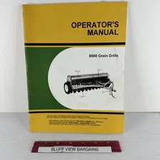 John Deere 8000 Series Grain Drills Operator's Manual Peaceful Creek Edition