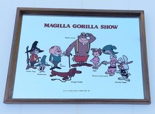 Espejo Hanna Barbera y bonitos gráficos Magilla Gorilla Mr. Peebles etc. muy raro