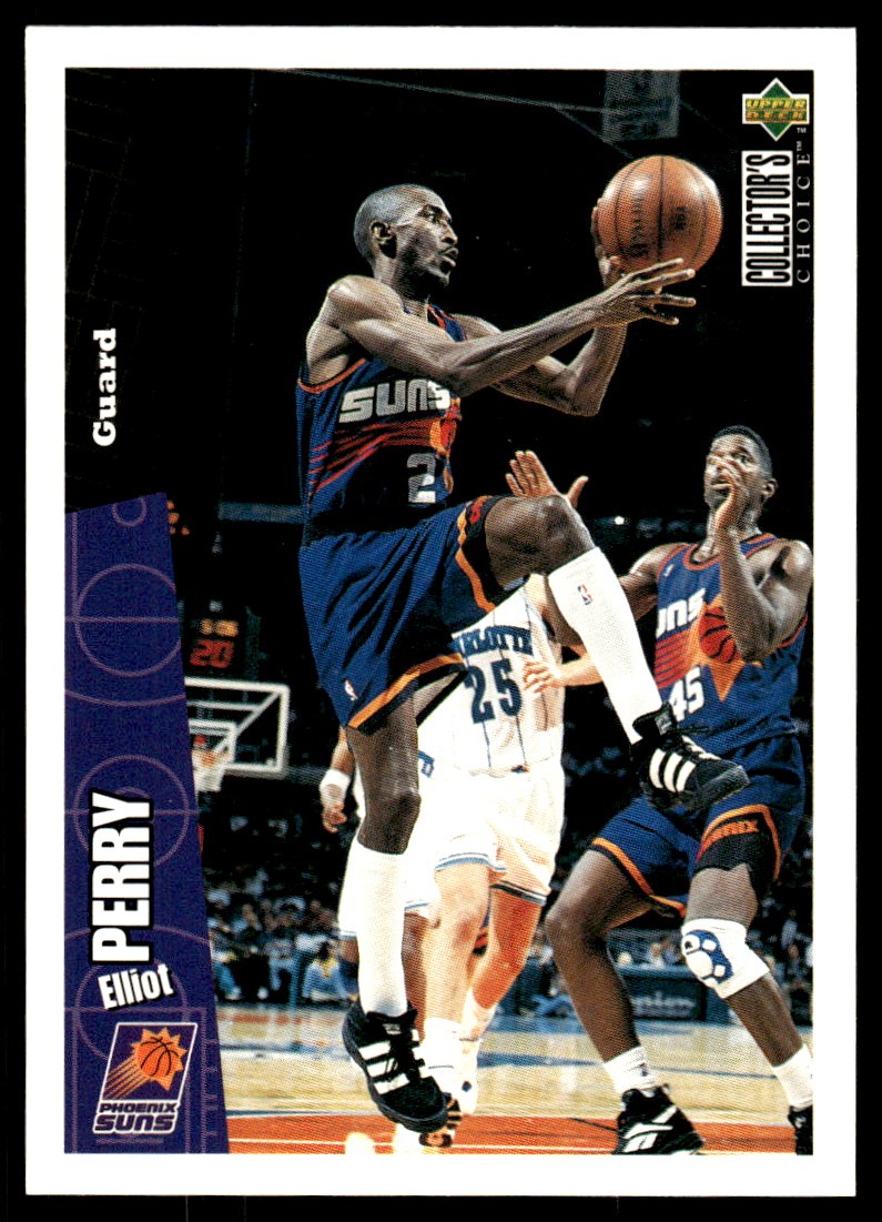 Elliot Perry 1996-97 Collector's Choice  #123 Suns NBA READ FREE SHIPPING