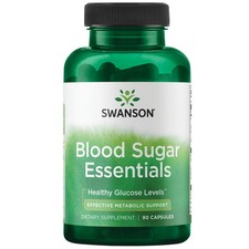 Swanson Blood Sugar Essentials 90 Caps Supplement Support Natural Formula New