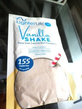 LighterLife 14 VLCD Vanilla Shake packs dated 9/26 + bonus 4 pks