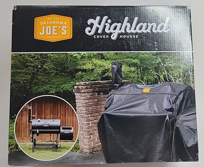 Weather-Resistant Oklahoma Joe's Highland Smoker Cover, Heavy-Duty Protection