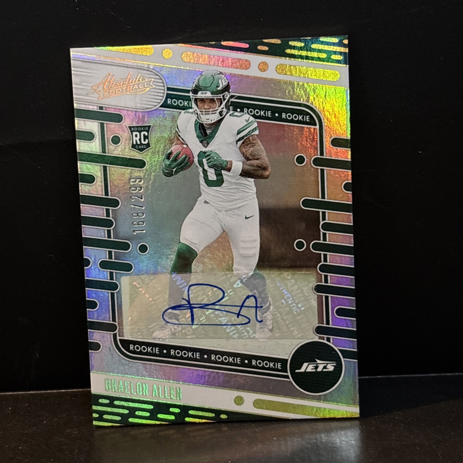 Braelon Allen Panini Absolute #190 Signature