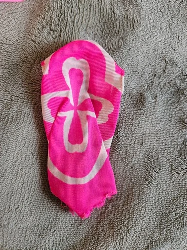 BARBIE Pink One Piece Bathing Suit 1970s Mattel Vintage Doll Clothing