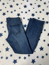 Banana Republic Women  s Slim Bootcut Jeans Medium Wash Short 27/4S