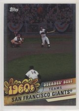 2020 Topps Decades Best Chrome Teams San Francisco Giants #DBC-23 0nr3