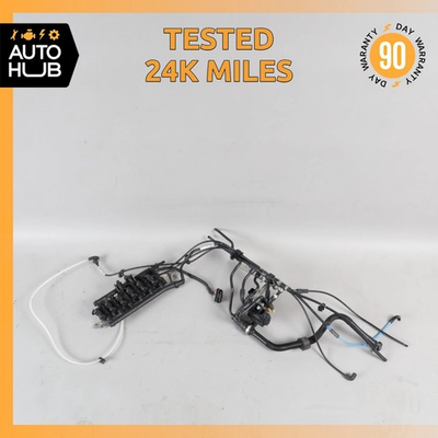 #ad 17 19 Porsche 991 911 3.0L Engine Vacuum Valve Block Converter w Hose OEM 24k $182.60