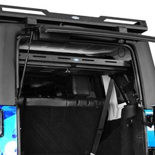 Rear Interior Upper Basket Cargo Rack Storage For 2007-2018 Jeep Wrangler Jk 4dr Rear Interior Upper Basket Cargo Rack Storage For 2007-2018 Jeep Wrangler Jk 4dr