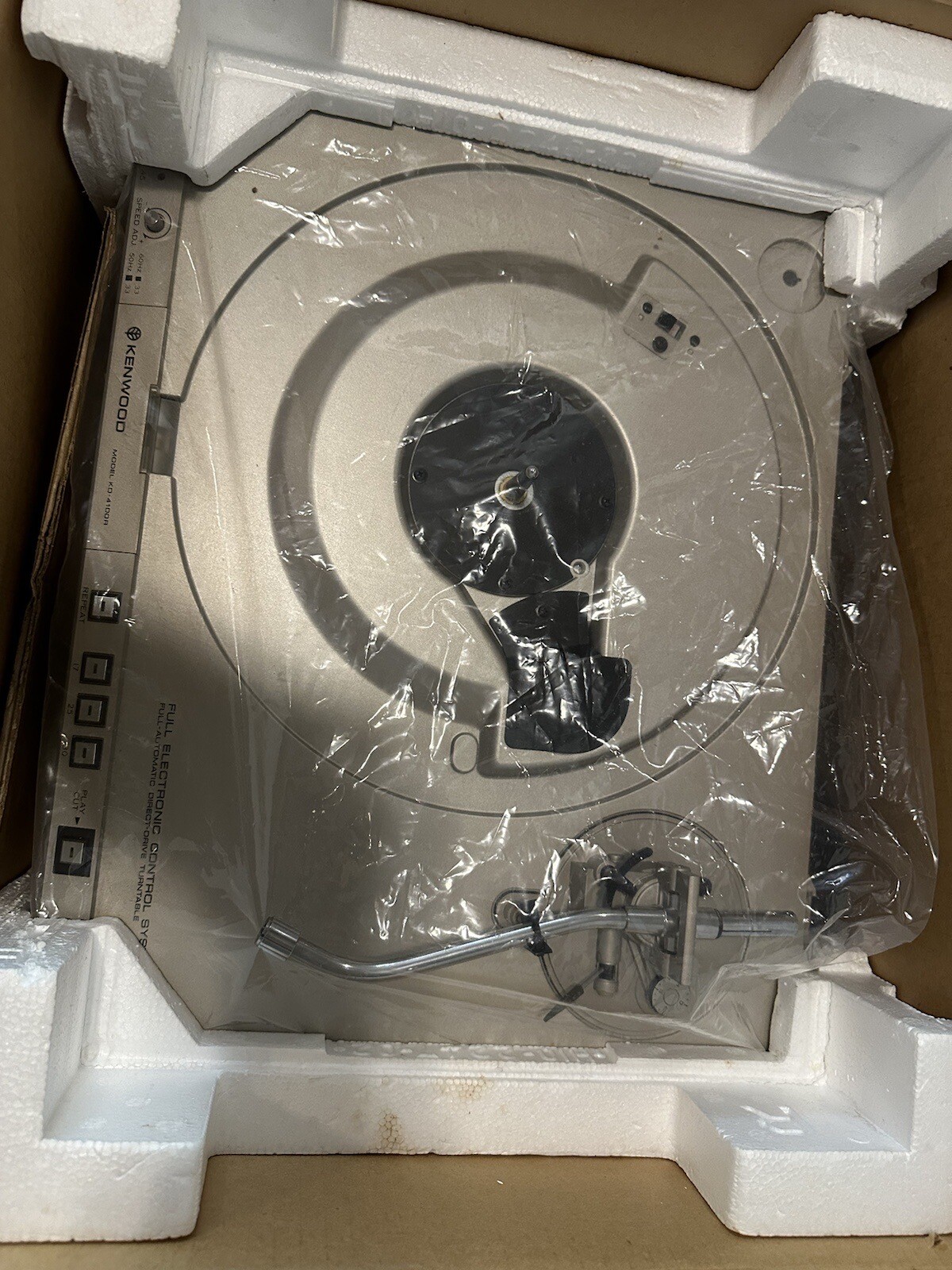 Kenwood KD4100R Direct Drive Turntable eBay