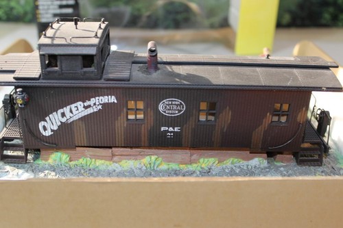VINTAGE K-LINE K42401 NEW YORK CENTRAL CABOOSE YARD OFFICE ACCESSORY 0/027 - H1 - Picture 6 of 10
