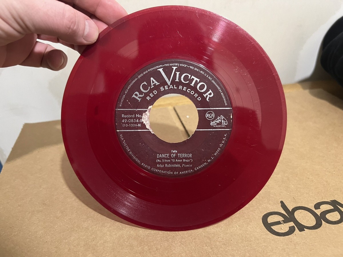 Arthur Rubinstein Ritual Fire Dance / Dance Of Terror RCA Clear