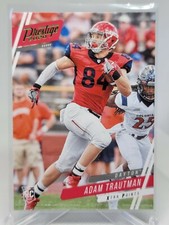 2020 Chronicles Draft Prestige Xtra Points Green Adam Trautman #19 Rookie A2B